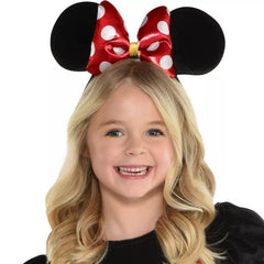 Disney Minnie Mouse Polka Dot Dress, Headband
