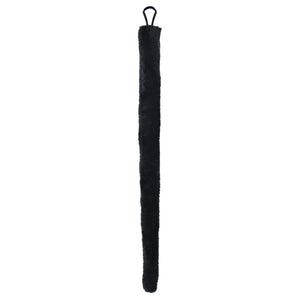 Cat or Mouse Fur Tail, Black, 19-in, Wearable Costume Accessory