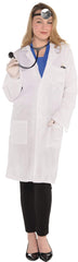 Doctor Lab Coat, White, One Size, Costume Accessory