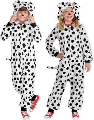 Zipster Boys Dalmatian Jumpsuit Costume