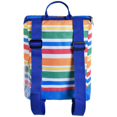 Backpack Cooler Bag, Striped, 14-inch