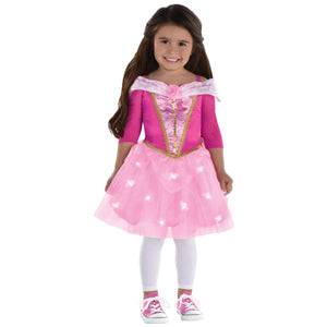 Disney Sleeping Beauty Light-Up Princess Dress, Pink, Kids, Assorted Sizes