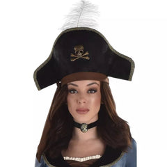Adult Posh Pirate Blue/Brown Dress