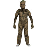 Kids' Marvel Groot Jumpsuit, Mask, Assorted Sizes