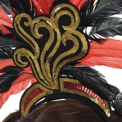 Vintage Circus Oversized Headpiece
