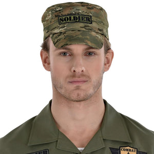 Unisex Soldier Hat Costume Accessory
