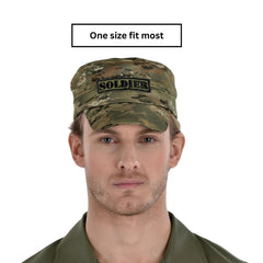 Unisex Soldier Hat Costume Accessory
