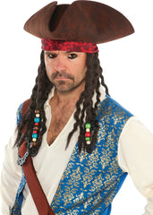 Pirates of the Caribbean Party Hat with Braids