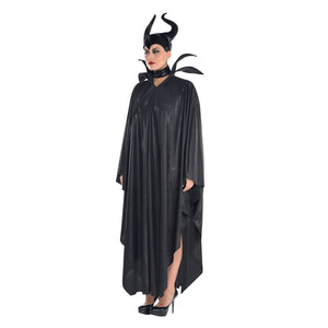 Women's Disney Sleeping Beauty Maleficent Black Dress with Headband, Assorted Sizes