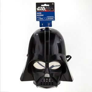Star Wars Darth Vader Plastic Mask, Black, One Size