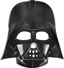Star Wars Darth Vader Plastic Mask, Black, One Size