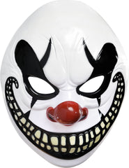 Freak Show Scary Clown Mask, One Size