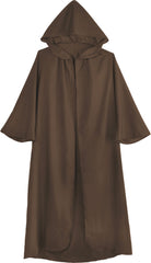 Star Wars Jedi Brown Robe, Adult, One Size