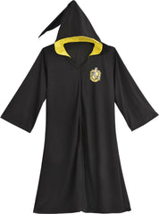 Kids' Harry Potter Hufflepuff Robe, Yellow/Black, Assorted Sizes