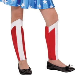 Kids' Wonder Woman Costume, Red/Blue Dress, Assorted Sizes