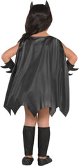 Kids' DC Batgirl Purple Dress with Cape & Mask, Assorted Sizes