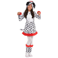 Spotted Dalmatian Girl's Costume, Child Small 4-6