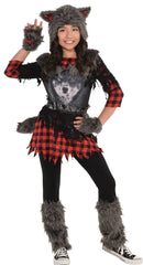 Kids' She-Wolf Werewolf Costume, Assorted Sizes