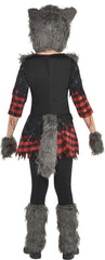 Kids' She-Wolf Werewolf Costume, Assorted Sizes