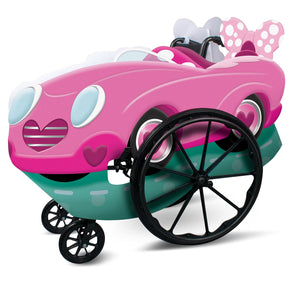 Adaptive Pink Minnie Wheelchair Cover Costume Accessory