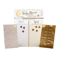 Twinkle Theme Gender Reveal Voting Board
