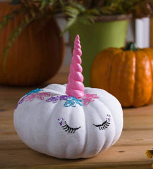 Whimsical Unicorn 3D Pumpkin Decorating Kit - 4 Piece Set