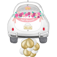Just Married Car Shape Foil Balloon