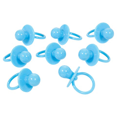 Blue Pacifier Baby Shower Favor Charms, 8-ct - Pack of 2