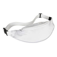 White Fanny Pack, One Size - Pack of 6