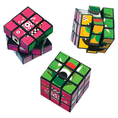 Monster Puzzle Cube Party Favors - Mega Value Pack - Pack of 12
