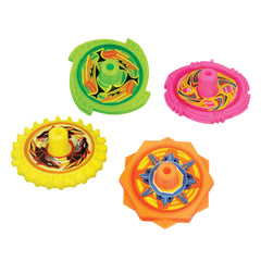 Mega Value Battle Spin Tops - High Count Favors - Pack of 2