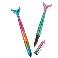 Shimmering Mermaids Writing Pens, Multi-Colored, 8-ct - Pack of 12
