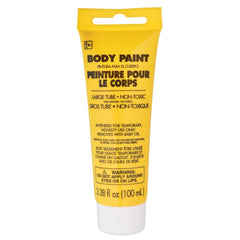 Non-Toxic Body Paint, Yellow, 100-ml, Costume Accessory - Case of 72