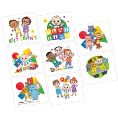 CoComelon Play Time Temporary Tattoos, Multi-Colored, 8-pk - Pack of 3