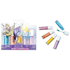 Disney Princess Lip Gloss Set for Kids - Pack of 10