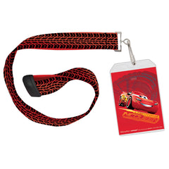 Disney Cars Lightning McQueen Lanyard, Red, One Size, 4-pk - Pack of 6
