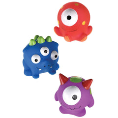 Monster Squirt Toys, Red/Blue/Purple, 12-ct, Party Favor - Case of 24