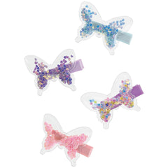 Fluttering Butterfly Hair Clip Set - Pack of 2