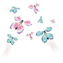 Colorful Butterfly Flapping Flyer Multipack, 9-pcs - Pack of 6