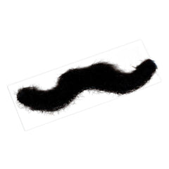 Facial Hair Moustaches, Black, 12-pk - Pack of 9