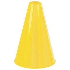 Yellow Megaphone, 8 inch, Favor Prop - Pack of 12