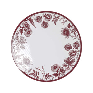 10 In. Vine Design Plastic Plates | 40 Count