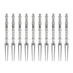 Silver Mini Cocktail Fork Picks, 150-ct - Pack of 4