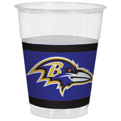 Baltimore Ravens 16oz Plastic Cups - 25ct - Pack of 6
