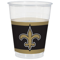 New Orleans Saints 16oz Plastic Cups - 25-ct - Pack of 6