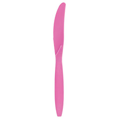 Bright Pink Plastic Knives - 16-ct - Pack of 4