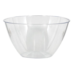 Clear Plastic Serving Bowl, 24oz, 5.5-inch - Pack of 24