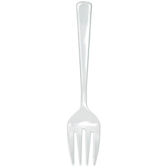 Clear Plastic Serving Forks - 9.75-inch, 2-ct - Case of 48