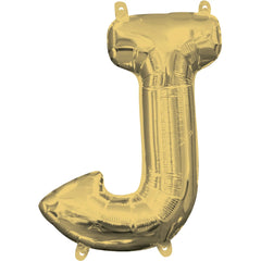 Gold Foil Letter "J" Balloon - Case of 70
