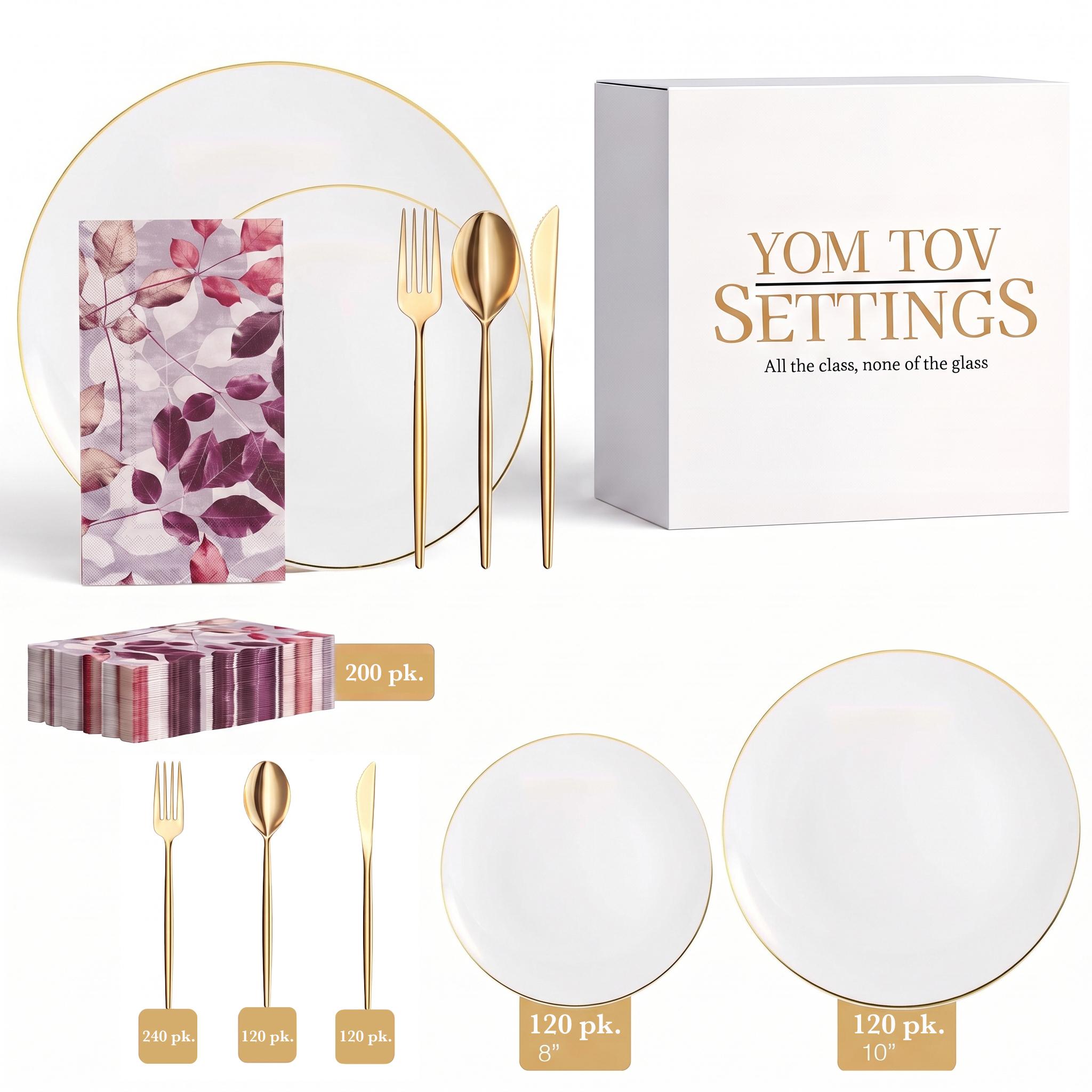 Classic Gold Ultimate Set | Serves 120